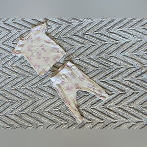 Baby girl bunny pjs